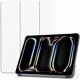 thumbnail image 1 of Funda Protectora de Cuero PU para iPad Pro 11" M4 2024 (5.ª Gen) con Soporte Magnético, Blanca, 1 of 7