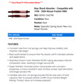 thumbnail image 2 of Rear Shock Absorber - Compatible with 1998 - 2004 Nissan Frontier RWD 1999 2000 2001 2002 2003, 2 of 2