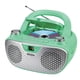 thumbnail image 3 of Reproductor de CD estéreo portátil Jensen CD-485-GR de 1 W con radio AM/FM, 3 of 5