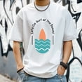 thumbnail image 3 of Men's Short Sleeve Graphic T shirt Collection Summer New Fashion Trend Sports Shirt Loose Fit, 3 of 5