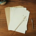 thumbnail image 1 of KONTONTY 50 Feuilles Format A4 Style Rétro Papier de Papeterie pour Écrire 8.3x11.4 Po, 1 of 8