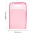 thumbnail image 3 of LOLIPPYY Waterproof Pink Multi Layer File Folder Portable Document Storage Pouch, 3 of 10