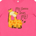 thumbnail image 4 of Inktastic My Nonna Loves Me Youth T-Shirt, 4 of 5