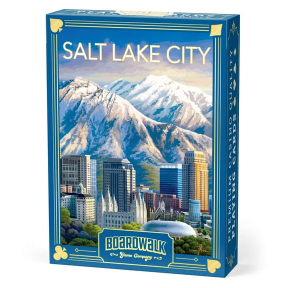 Salt Lake City by Boardwalk - Playing Cards