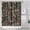 Brown, variant on Brown Green Camo Leaves Branches Pattern Shower Curtain 36"x72" ,Bathroom Decorative Shower Curtains Set with 12 Hooks,Modern Waterproof Washable Shower Curtain