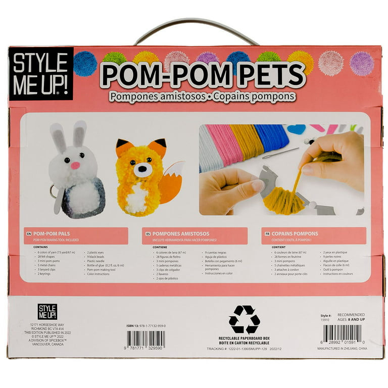 Mini Pom Pom Animals