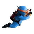 thumbnail image 1 of Xingzhi Aquarium Décoratif en PVC Diver Portable Réutilisable Coloré Artificiel sous-Marin Type 2 Bleu, 1 of 6