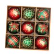 thumbnail image 2 of 9 Uds. de Adornos para árbol de Navidad de 2,3 Pulgadas, Accesorios de Decoración de árbol de Navidad, Decoración Decorativa para Fiesta en Casa, Mult Estilo G, 2 of 8