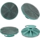 thumbnail image 4 of Cepillo exfoliante corporal de silicona suave, cepillos de ducha de mano para limpieza, cepillo de baño exfoliante, cabezal masajeador, herramientas de baño, 4 of 4