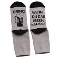 thumbnail image 4 of De Calcetines De Algodón Divertidos Para Hombres Y Mujeres, Calcetines Deportivos Informales Con Frase Alemana Wenn Du Das Lesen Kannst, Novedad, Calcetines Para Equipo, Regalos De Navidad 2 Pares Sweethay HA039079-00, 4 of 6