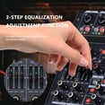 thumbnail image 3 of Mezclador de audio BOMGE 04M de 4 canales con USB Bluetooth 24 efectos, 3 of 9