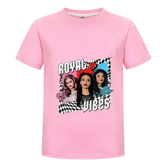 Kids Graphic Tee – Red Princess Design from Descendants 4 for Girls