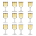 thumbnail image 2 of Copa de Vino de Plástico Transparente Reciclable - Copa de Vino Inastillable - Vasos Desechables Y Reutilizables para Champán, Postre 24 Piezas, 2 of 9