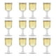 thumbnail image 2 of Copa de Vino de Plástico Transparente Reciclable - Copa de Vino Inastillable - Vasos Desechables Y Reutilizables para Champán, Postre 24 Piezas, 2 of 9