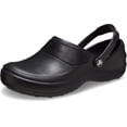 thumbnail image 1 of Zueco Crocs Mercy Work para mujer, antideslizante, negro 10, 1 of 7