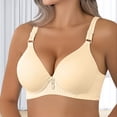 thumbnail image 5 of Uqiangy Racerback Bras for Women Plus Size Push Up Bras for Women Plus Size Bra Bras for Women Sports Bras for Women Women's Bras Beige L, 5 of 9