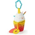 thumbnail image 3 of Melissa & Doug Multi-Sensory Bubble Tea Take-Along Clip-On Infant Toy, 3 of 10