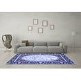 thumbnail image 3 of Ahgly Company Indoor Rectangle Persian Blue Traditional Area Rugs, 3' x 5', 3 of 4
