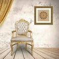 thumbnail image 3 of Nai, Danhui 20x20 Gold Ornate Wood Framed with Double Matting Museum Art Print Titled - Earthy Mandala, 3 of 4