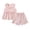 a11-Pink, variant on KPOPLK Toddler Baby Girls Summer Clothes Floral Sleeveless Tops Shorts 2 Pieces Set Summer Kids Graphic Print Outfit Set 12M - 5T(18-24 Months,Pink)