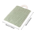 thumbnail image 3 of Soft Striped Washable Pet Bed Mat With Hanging Loop Comfortable Kennel Pad For Small Medium Dogs And Cats Ideal For Crate Use, 3 of 7