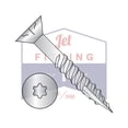 thumbnail image 2 of 10-8 x 3" Deep Thread Wood Screws | Six-Lobe (Torx) | Flat Head | Type 17 Pt | 18-8 Stainless Steel | With Nibs (Quantity: 600), 2 of 3