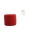 thumbnail image 1 of Elegante Taburete Cilíndrico Otomano Con Hojas Verdes, Calcomanía De Pared Para Dormitorio, Oficina, Guardería, Apartamento, Baño, Sofá, Decoración De Fondo., 1 of 8