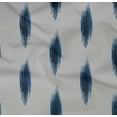 thumbnail image 4 of oneOone Organic Cotton Poplin Twill Fabric Abstract Ikat Print Fabric BTY 42 Inch Wide, 4 of 4