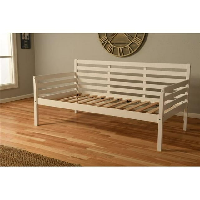 Pine Canopy BOHODBWH1 Boho White Frame Daybed - Twin Size