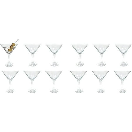 

TigerChef Tigerchef Professional Grade Martini Glasses. 6 oz. - 12 pcs