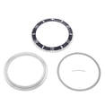 thumbnail image 2 of BEZEL & INSERT,RETAINING FOR ROLEX SUBMARINER 16800 16808 16610 16613 16810 GREY, 2 of 2
