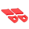 thumbnail image 4 of Protección de Bies 2 Pares de Cubiertas Protectoras de Bies para Protectores de Bies rojo DYNWAVEMX Protector de botas de bicicleta, 4 of 5