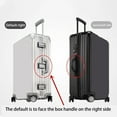 thumbnail image 4 of Luggage Cover Transparent Suitcase Protective Cover Full Protection Waterproof Dustproof Luggage Protector Cover Thickened Wear-resistant Suitcase, 4 of 8