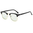 thumbnail image 4 of Gafas retro anti-azules que cambian de color para hombres y mujeres espejo plano anti-ultravioleta para teléfono móvil, 4 of 5