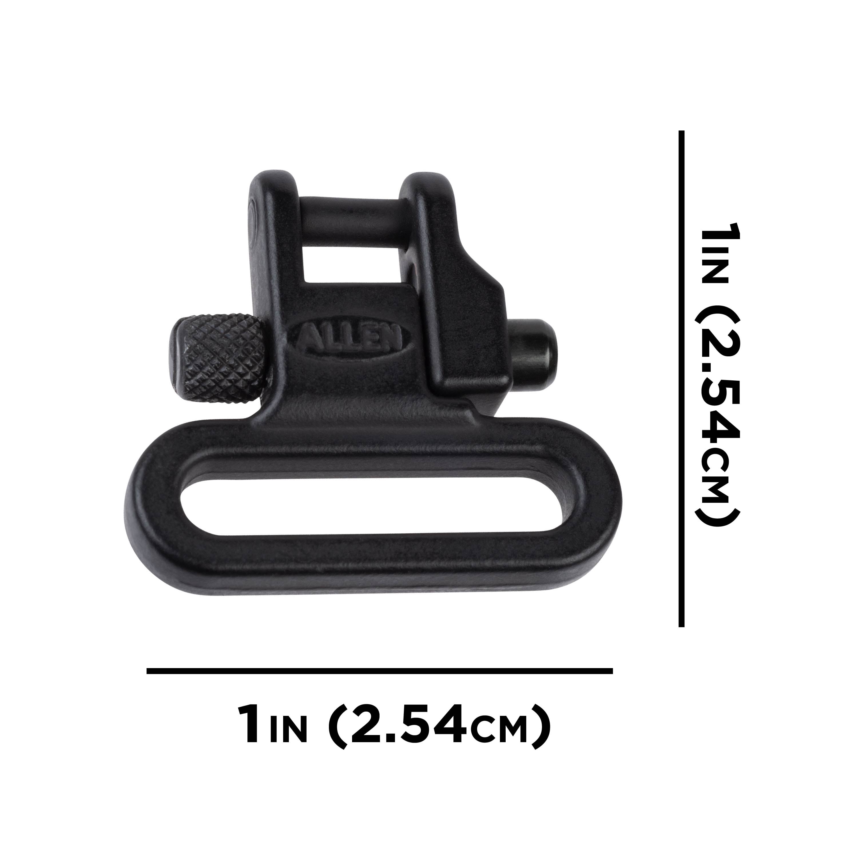 Allen Company 1 Inch Sling Swivels, Forged Metal, Fits Standard Slings