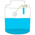 thumbnail image 4 of 2PCS Float Valve with Adjustable Arm, Differential Pressure Float Valve, 1/2" Float Valve for Water Basin, Float Ball Valve for Tank Mounting, Livestock Watering Trough (1/2 Inch), 4 of 4