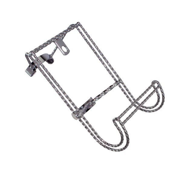 20" Lowrider Classic Double Square Twisted Continental Spare Tire Kit