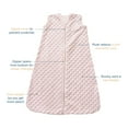 thumbnail image 6 of HALO SleepSack Wearable Blanket, Plushy Dots Velboa, Pink, Toddler, Girls, Large, 12-18 Months, 6 of 6