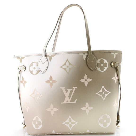 Pre-Owned Neverfull NM Tote Spring in the City Monogram Giant Canvas MM By Rebag