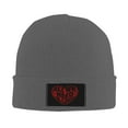thumbnail image 2 of ZICANCN Knit Beanie Hat-Hearts Love Typography Winter Cap Soft Warm Classic Hats for Men Women Romance Valentine, 2 of 8