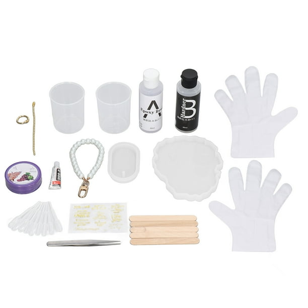 Fyydes Epoxy Resin Coaster Kit DIY Handcraft Reusable Silicone Flower