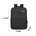 thumbnail image 2 of WIZUTIZ Laptop Backpack 15 Inch Large Travel Backpack For Men Women Computer Work Business College Backpack Bookbag Carry Backpack With USB Port Womens Large Solid Bags Waterproof Durable Bag Black, 2 of 5