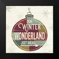 thumbnail image 2 of Pela Studio 20x20 Black Modern Framed Museum Art Print Titled - Christmas Signs II, 2 of 5