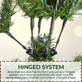 Yaheetech 6ft Pre-lit Artificial Christmas Tree with Stand, Green ...