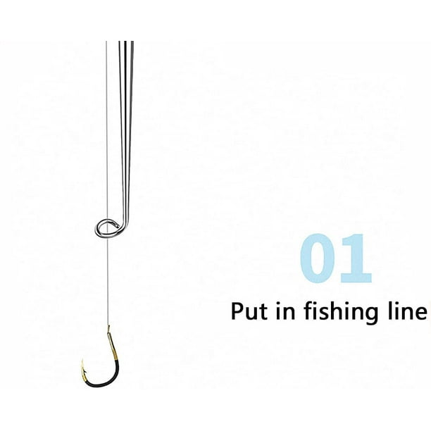Chockeie 2 Pieces Stainless Steel Fish Hook Remover, Fishing
