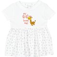 thumbnail image 3 of Inktastic My Gigi Loves Me Cute Giraffe Girls Baby Dress, 3 of 5