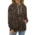 thumbnail image 4 of Leopard Print Men's Women New Sweatshirt Hoodie Men's Plus Size Sweatshirt Hooded Sweatshirt 3d Printed Street Men's Cloth, 4 of 6