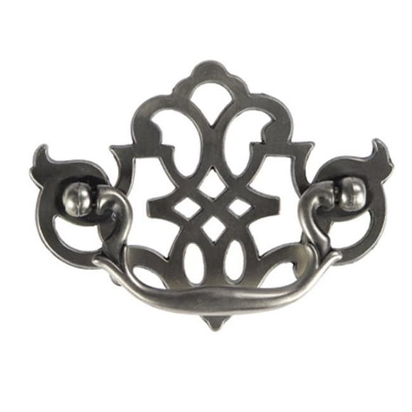 Door Pull, Silver Stone - 3 in.