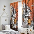 thumbnail image 5 of Blackout Kids Curtains,Spooky Halloween Scene Pattern Childrens Insulated Curtains Set Of 2,Bedroom Essentials,Toddler Room Decor 52"x84", 5 of 5