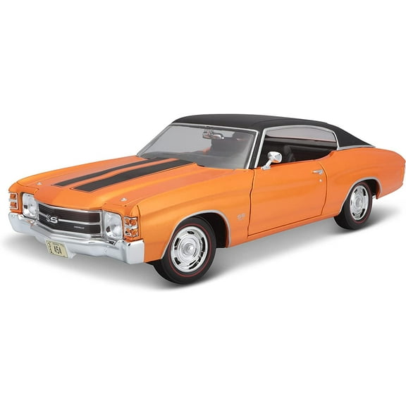 Maisto Chevrolet Chevelle 1-18 Diecast Model Car, Blue (SS 454)